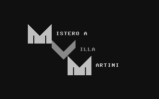 Mistero a Villa Martini Title Screen
